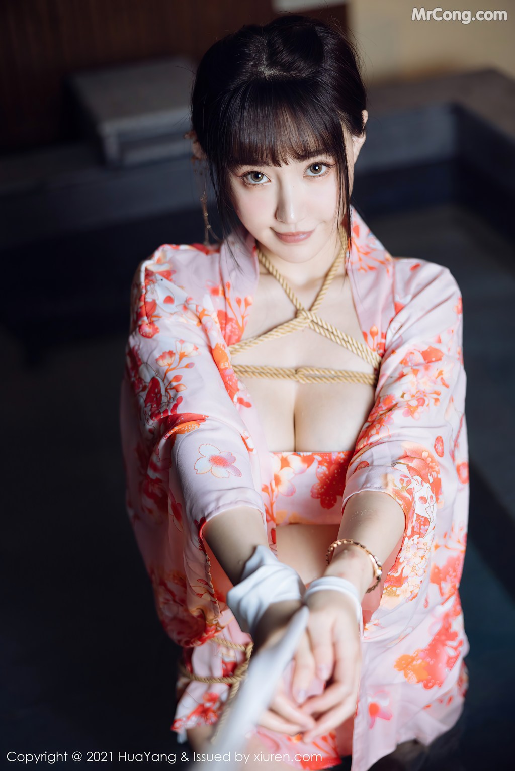 HuaYang Vol463 Zhu Ke Er 朱可儿Flower 62 photos - 23