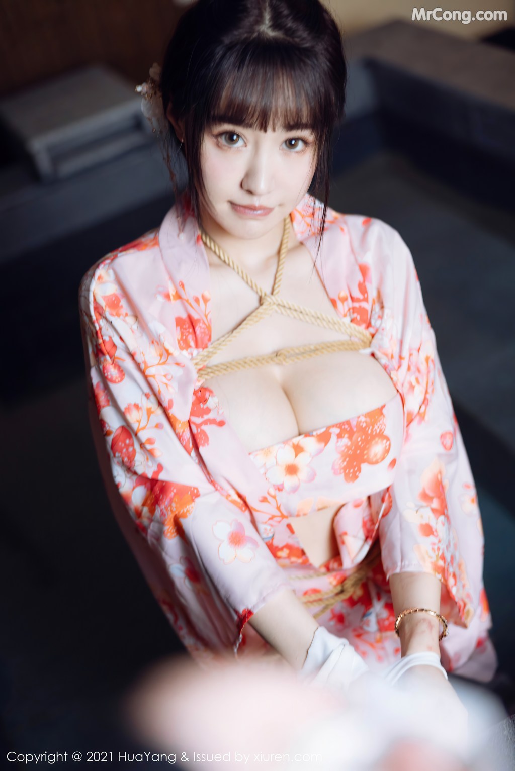 HuaYang Vol463 Zhu Ke Er 朱可儿Flower 62 photos - 24