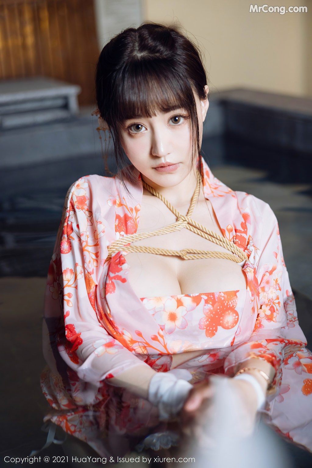 HuaYang Vol463 Zhu Ke Er 朱可儿Flower 62 photos - 29