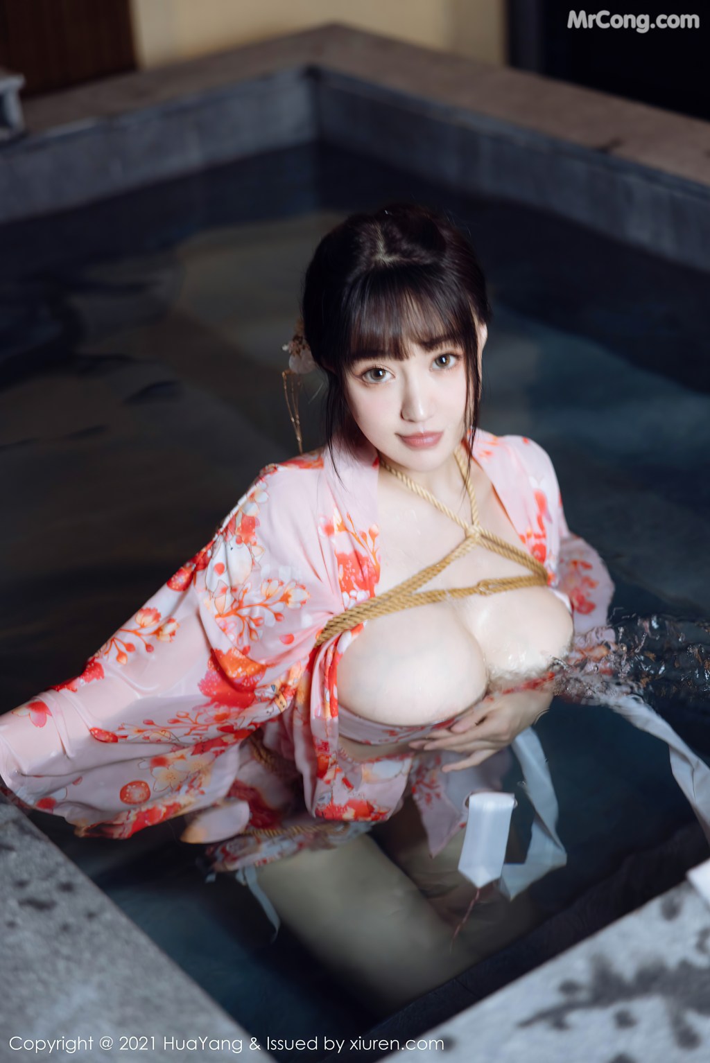 HuaYang Vol463 Zhu Ke Er 朱可儿Flower 62 photos - 38