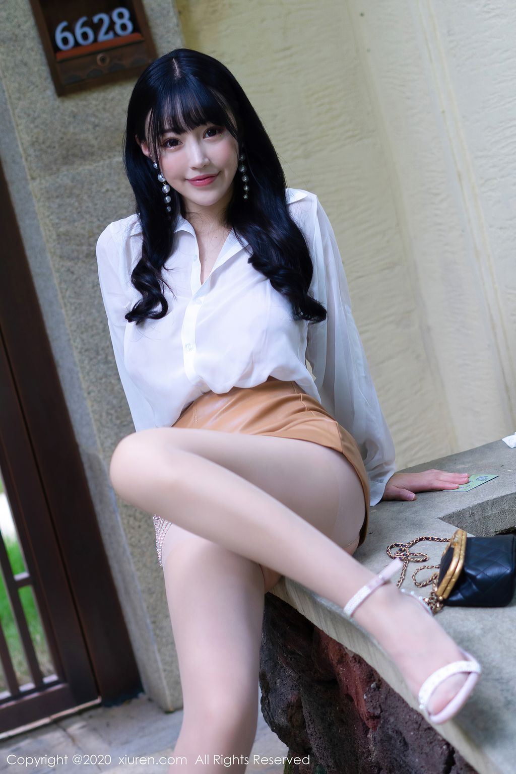 XIUREN No 2519 Zhu Ke Er 朱 可 儿 Flower 54 photos - 12