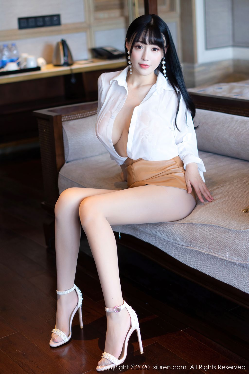 XIUREN No 2519 Zhu Ke Er 朱 可 儿 Flower 54 photos - 21