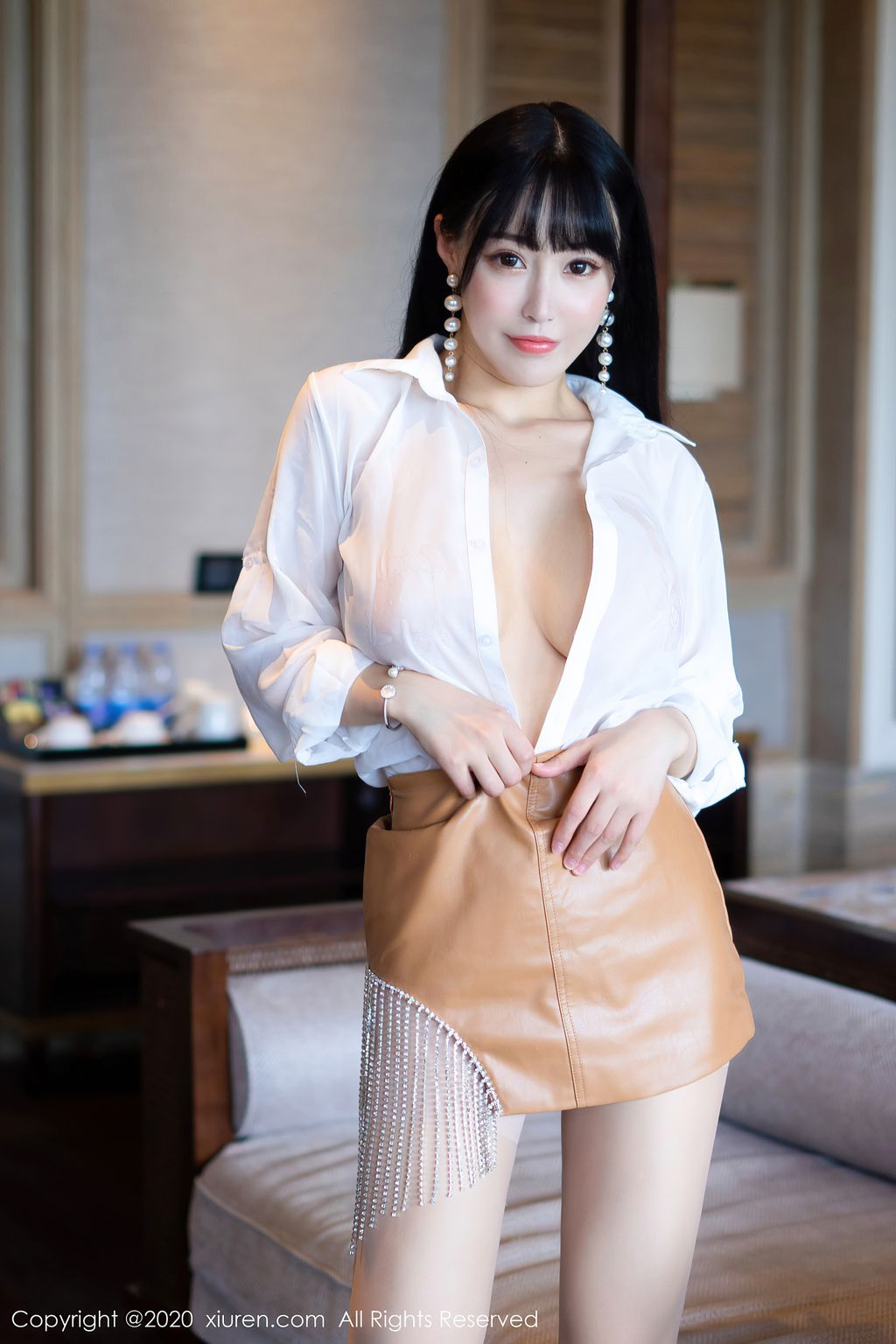 XIUREN No 2519 Zhu Ke Er 朱 可 儿 Flower 54 photos - 25