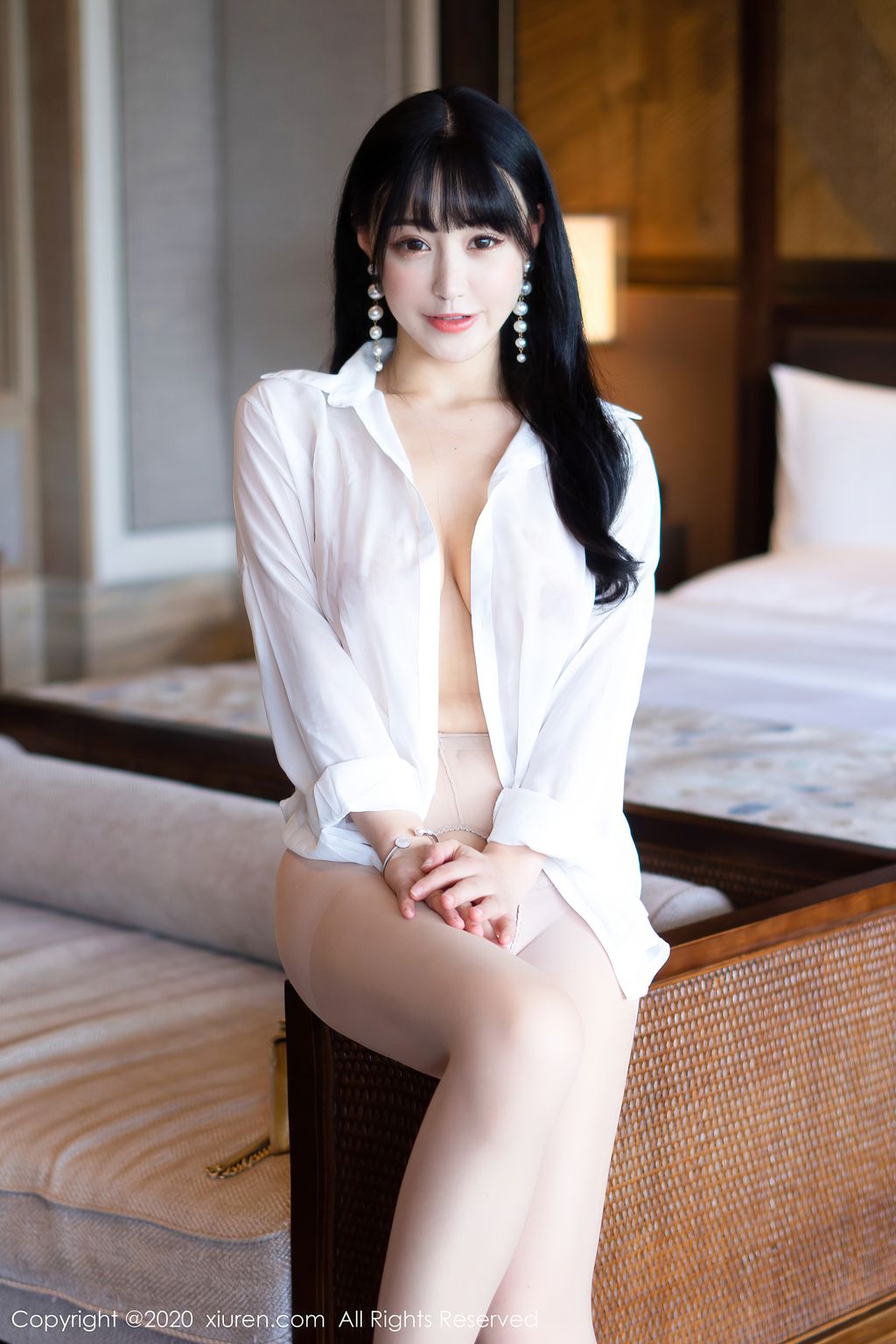 XIUREN No 2519 Zhu Ke Er 朱 可 儿 Flower 54 photos - 30
