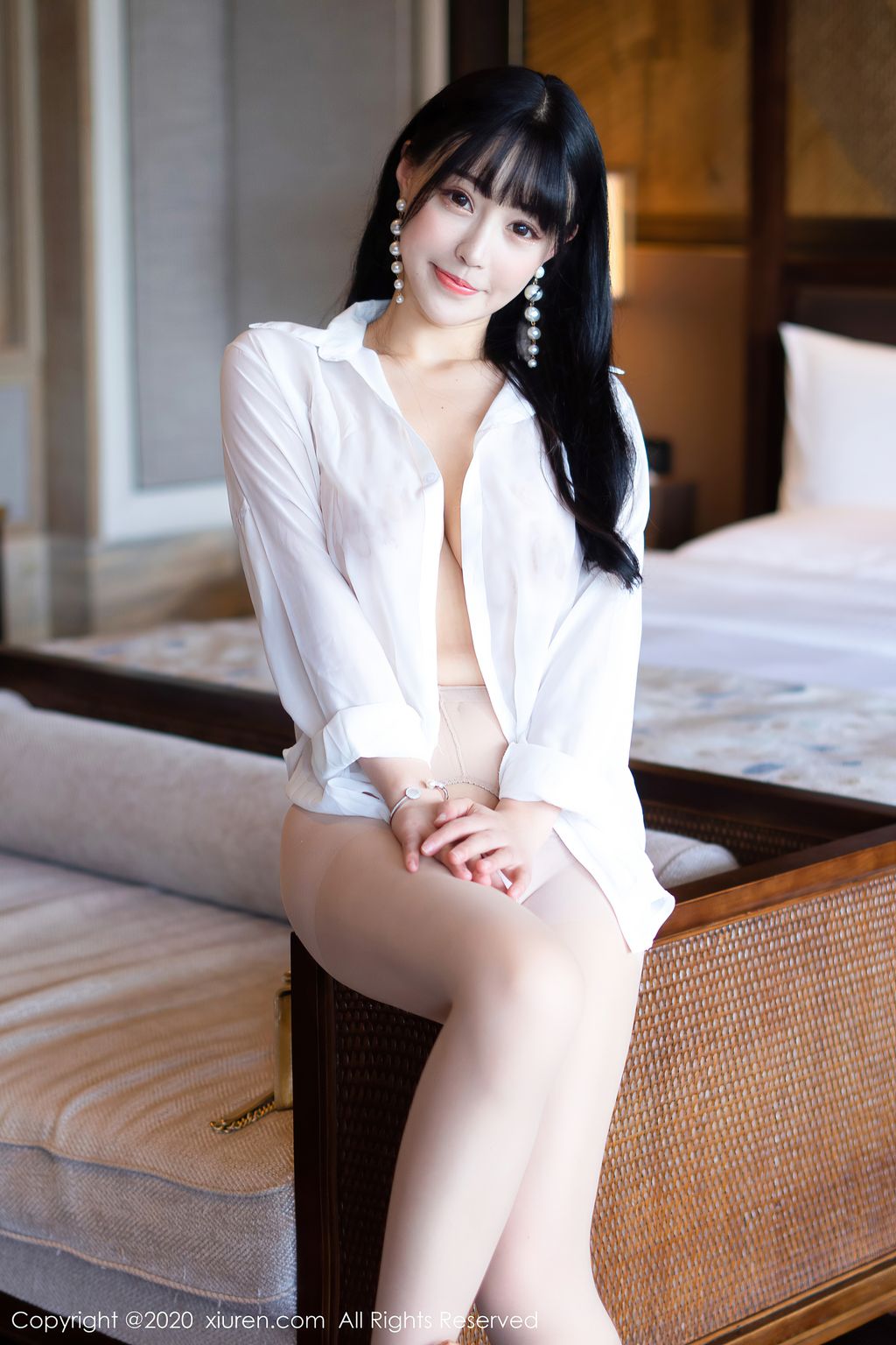 XIUREN No 2519 Zhu Ke Er 朱 可 儿 Flower 54 photos - 31