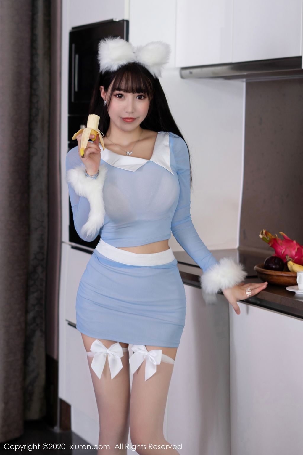 XIUREN No 2546 Zhu Ke Er 朱 可 儿 Flower 47 photos