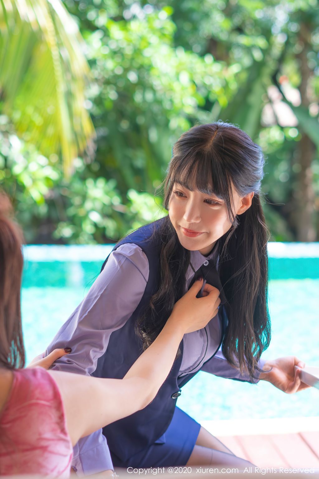 XIUREN No 2709 Zhu Ke Er 朱 可 儿 Flower 56 photos - 5