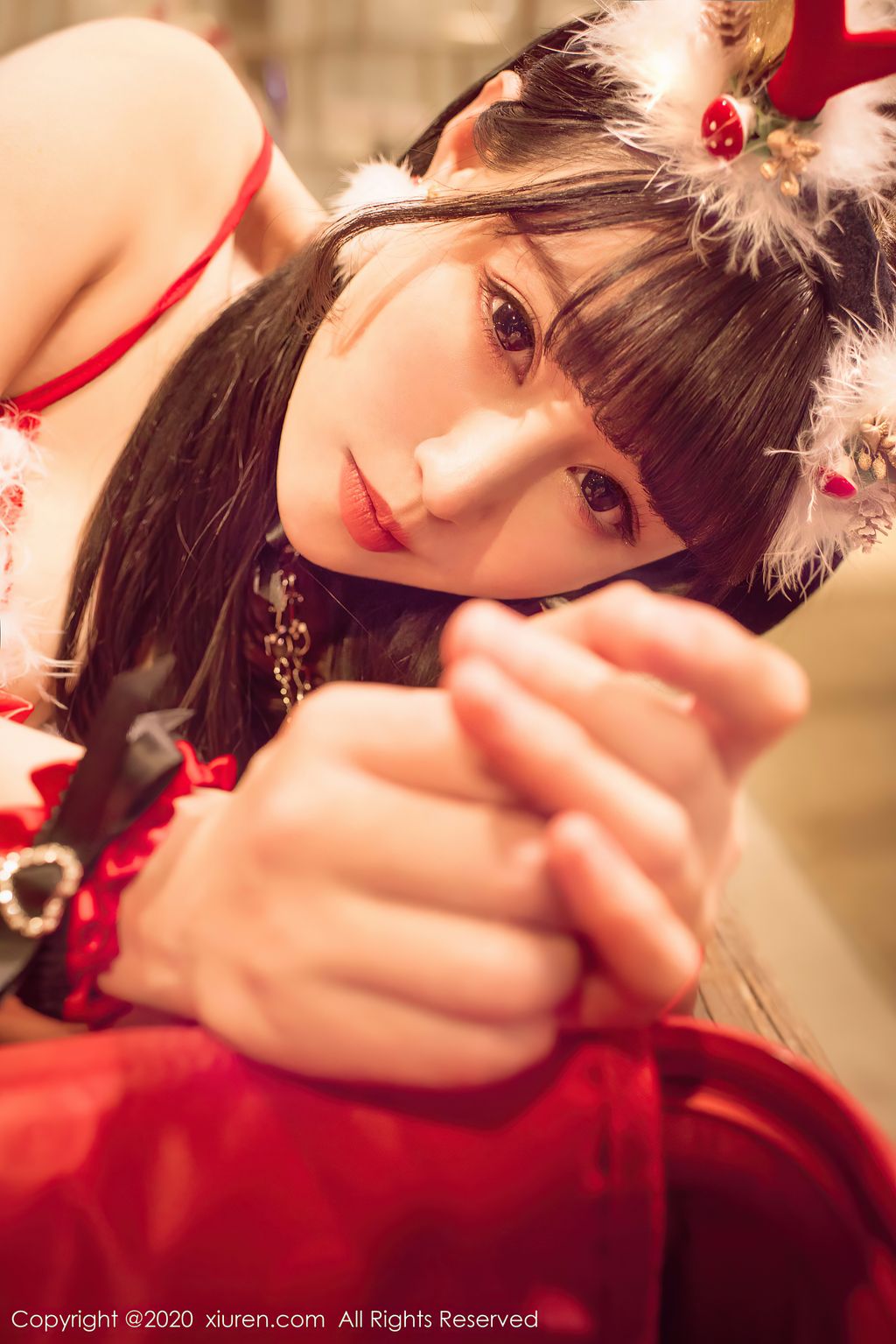 XIUREN No 2940 Zhu Ke Er 朱 可 儿 Flower 51 photos - 3