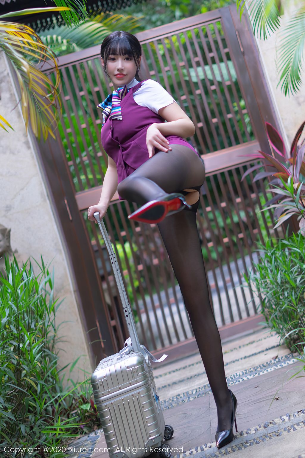 XIUREN No 953 Zhu Ke Er 朱 可 儿 Flower 51 photos - 7