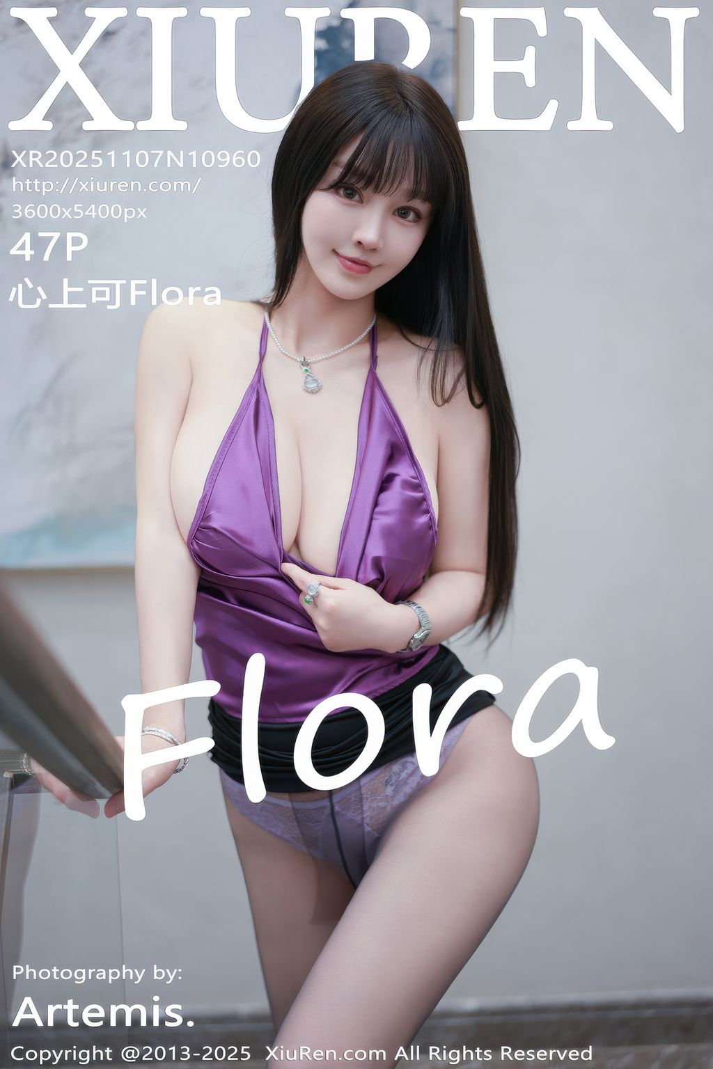 XIUREN No10960 Zhu Ke Er 心上可Flora 48 photos - 48