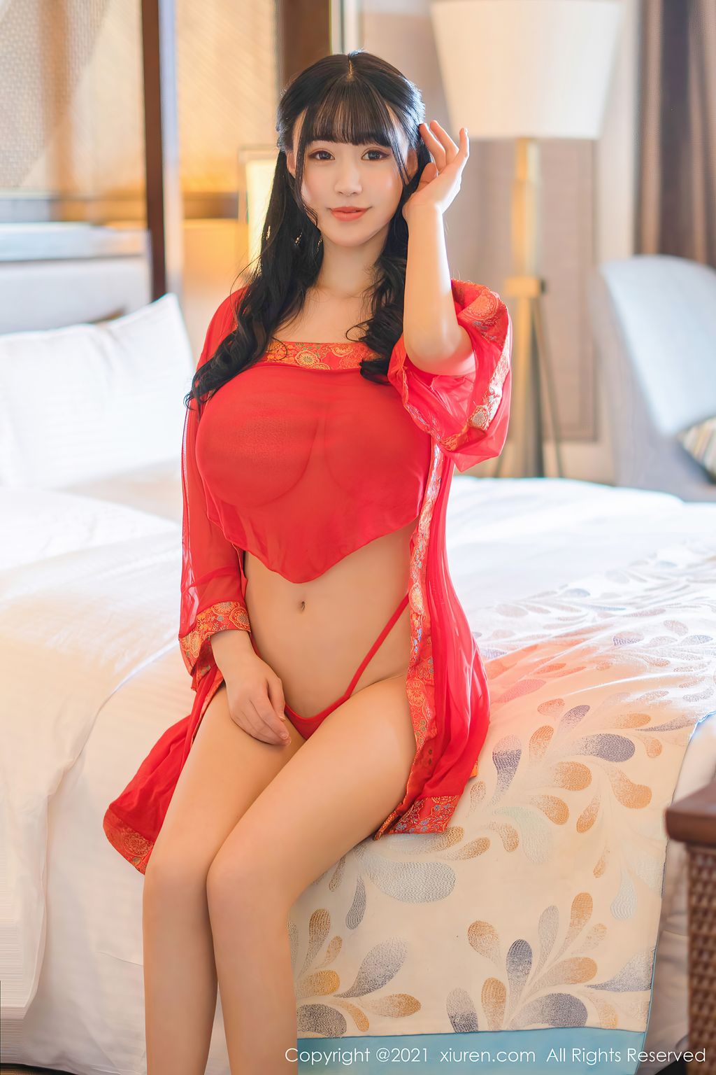 XIUREN No3322 Zhu Ke Er 朱可儿Flower 51 photos - 2