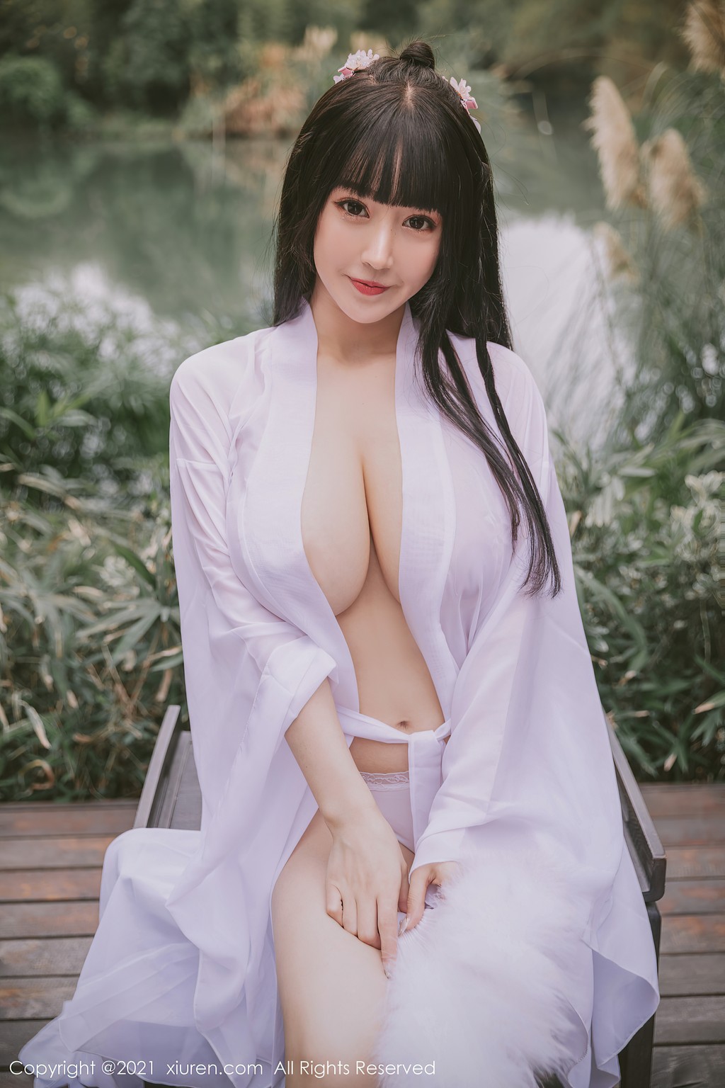 XIUREN No3749 Zhu Ke Er 朱可儿Flower 57 photos - 12