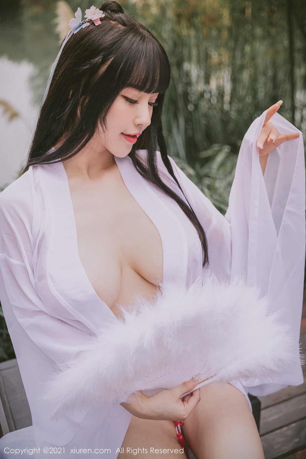 XIUREN No3749 Zhu Ke Er 朱可儿Flower 57 photos - 13