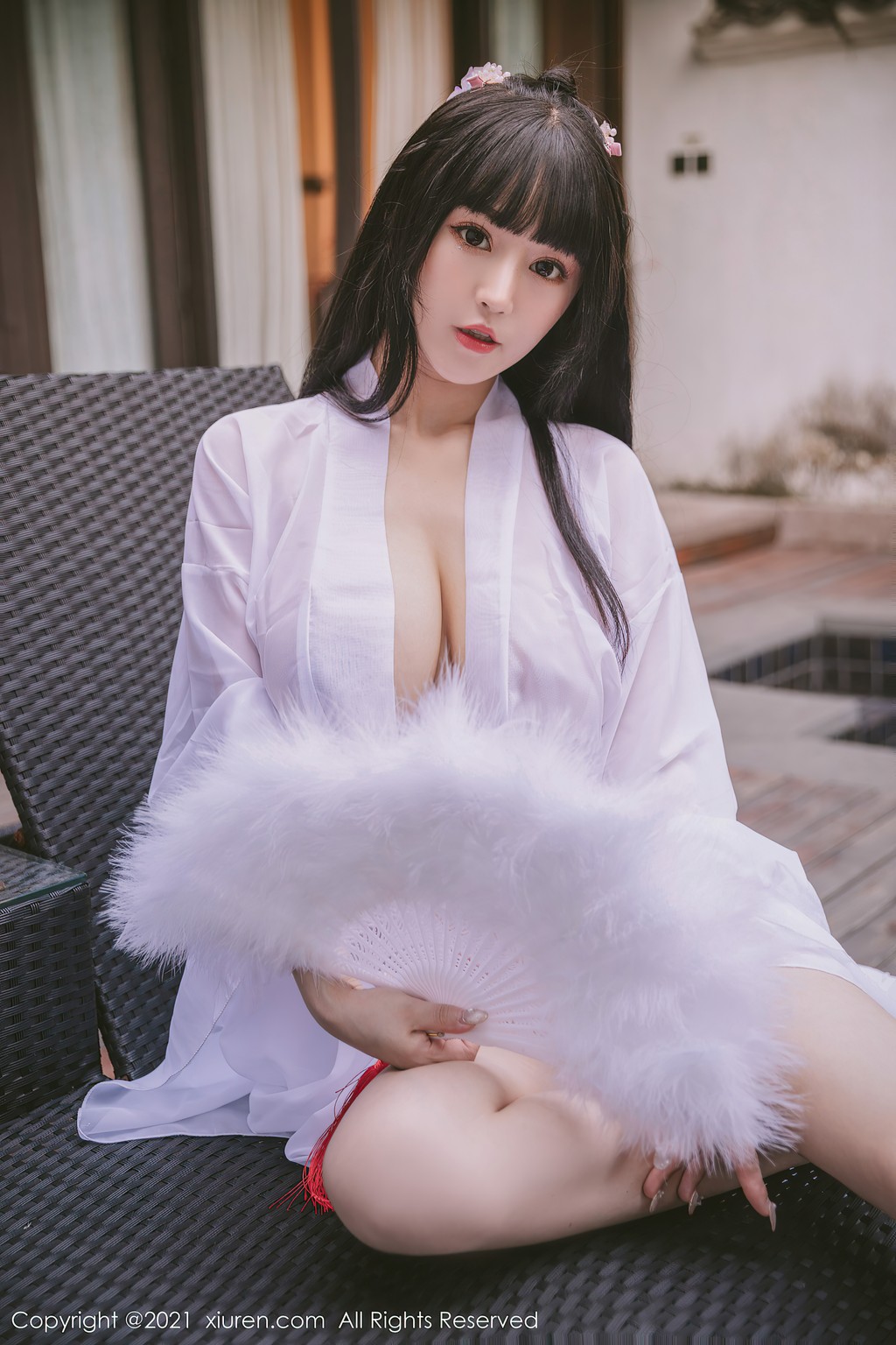 XIUREN No3749 Zhu Ke Er 朱可儿Flower 57 photos - 48