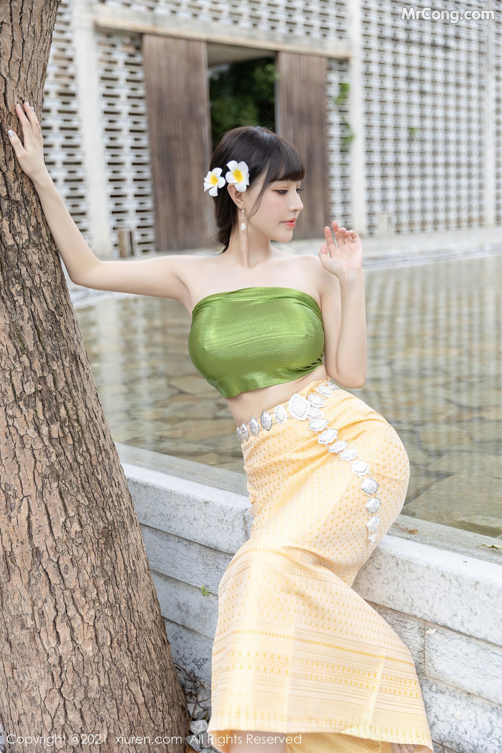 XIUREN No3971 Zhu Ke Er 朱可儿Flower 61 photos - 4