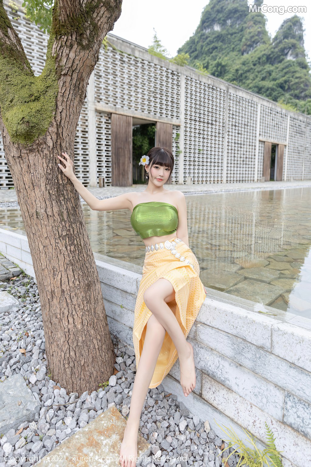 XIUREN No3971 Zhu Ke Er 朱可儿Flower 61 photos - 5