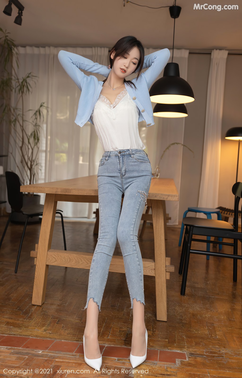 XIUREN No3985 Zhu Ke Er 朱可儿Flower 82 photos - 10