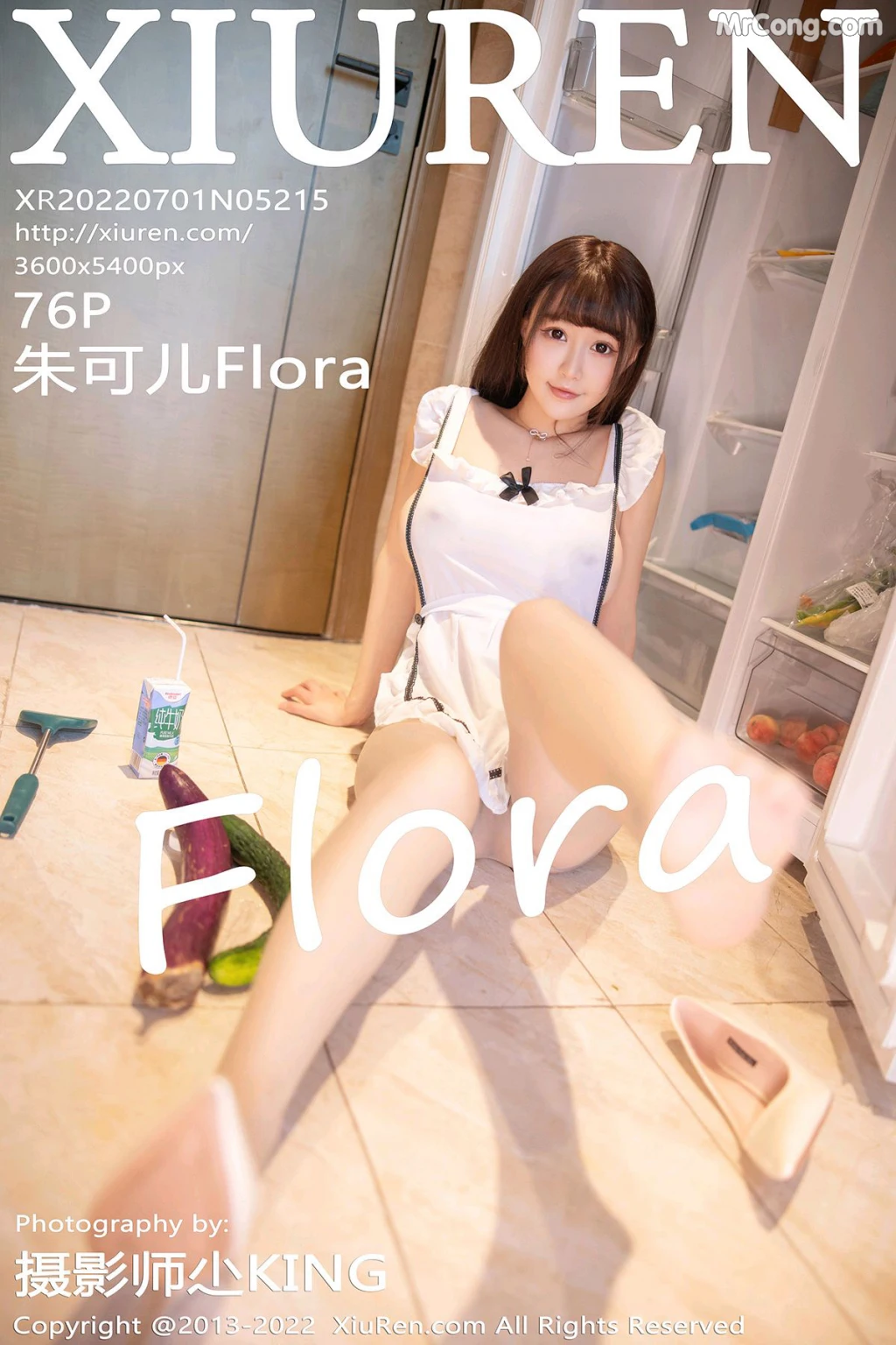 XIUREN No5215 Zhu Ke Er 朱可儿Flora 77 photos - 77