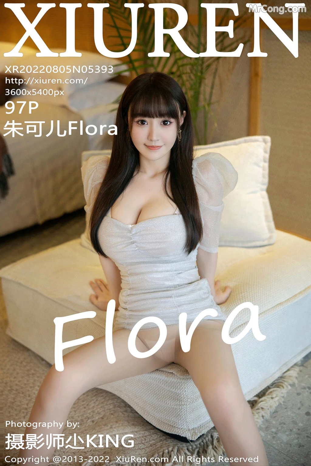 XIUREN No5393 Zhu Ke Er 朱可儿Flora 98 photos - 98