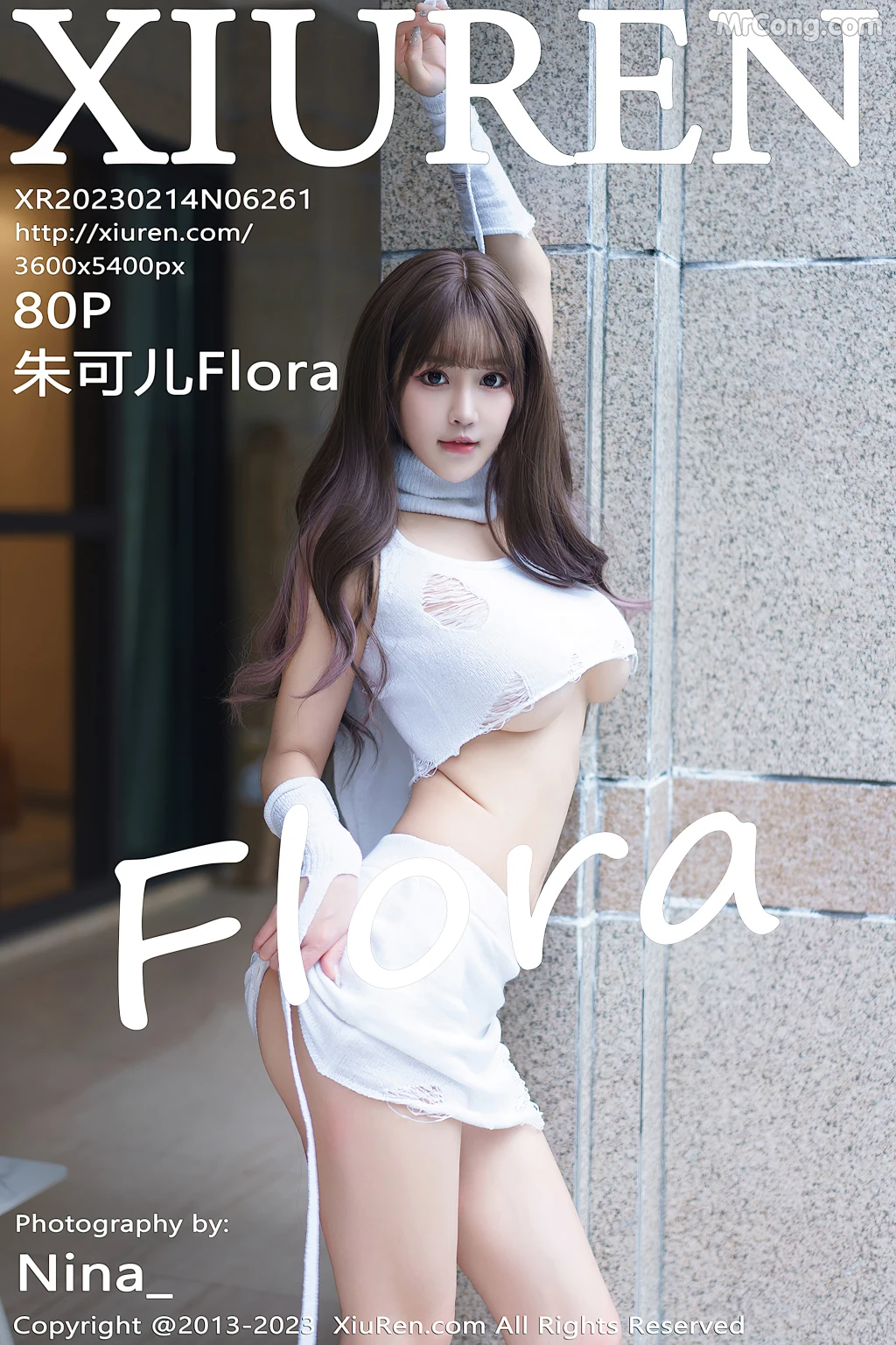 XIUREN No6261 Zhu Ke Er 朱可儿Flora 81 photos - 81