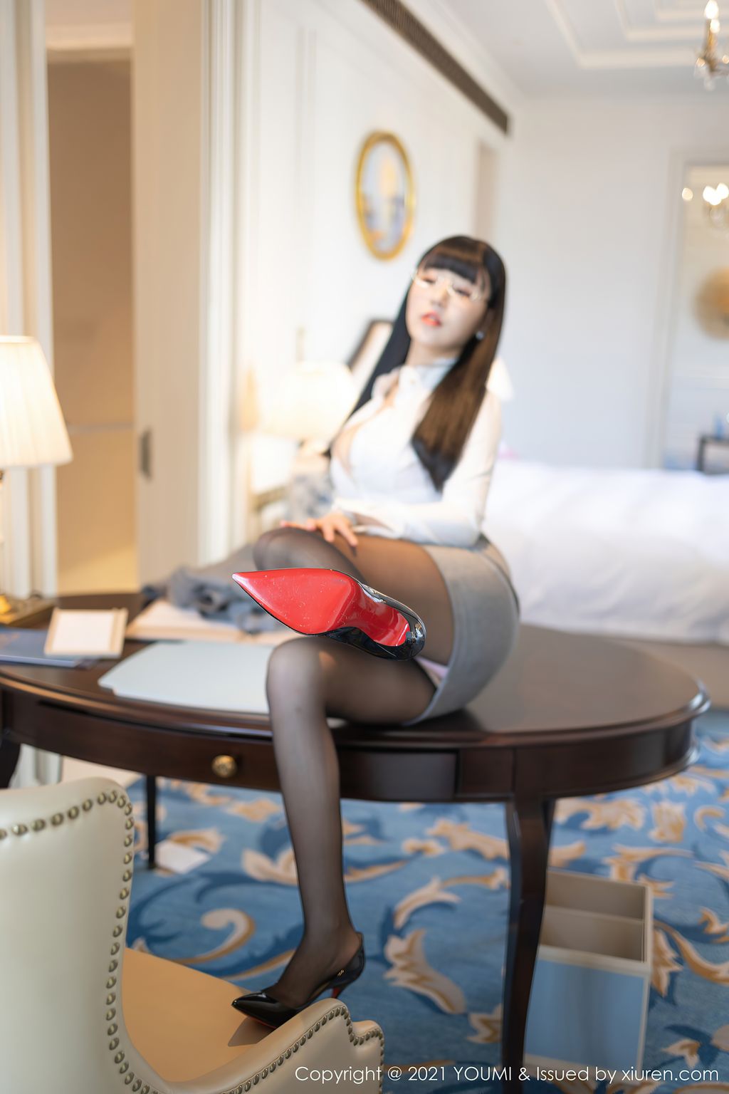 YouMi Vol 617 Zhu Ke Er 朱 可 儿 Flower 59 pictures - 21