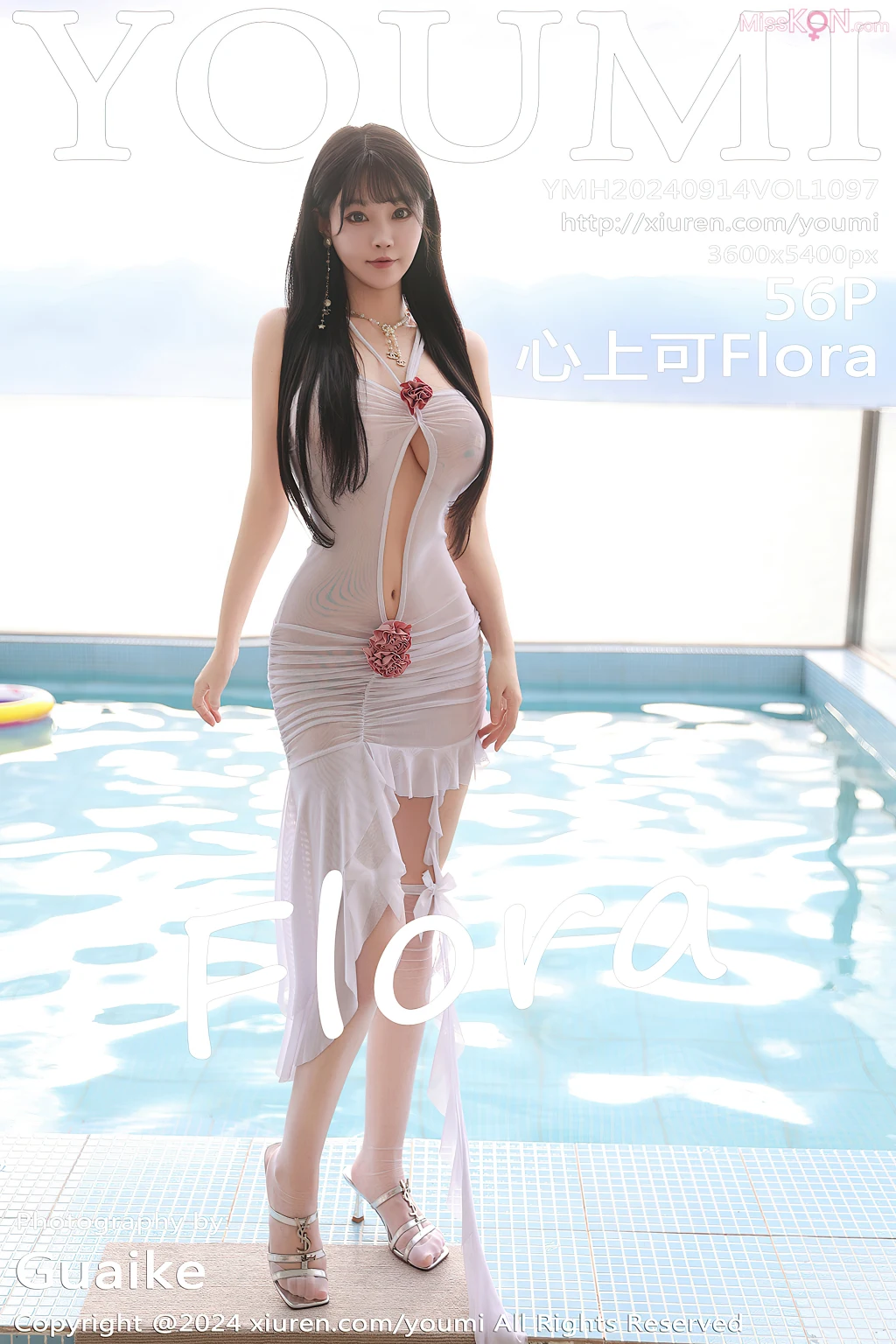 YouMi Vol1097 Zhu Ke Er 心上可Flora 57 photos - 57